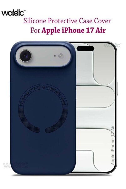 Generic غطاء خلفي متوافق مع نظام Magsafe لهاتف Apple iPhone 17 Air - أزرق داكن