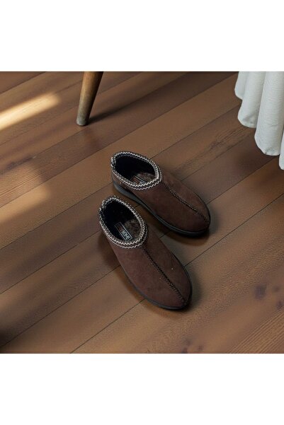 AkınalBella ženske Pliš Protivklizna podloga ležerne cipele za dom