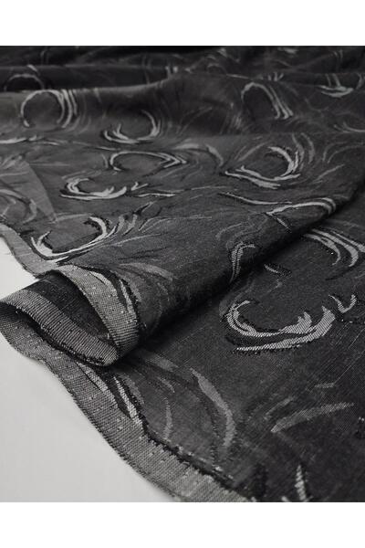 Kumaş Parça عرض النسيج اللامع باللون الرمادي: 140