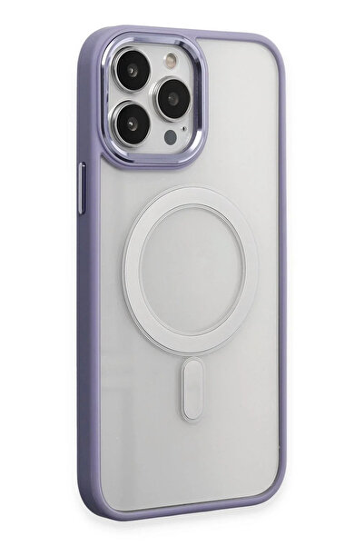 BSN STİL Bsnshop 15 Pro Case Room Magneticsafe Silicone - Lilac 1058986