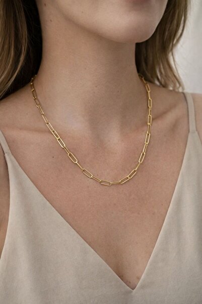 Bubbleatelier سلسلة ذهبية من الفولاذ المقاوم للصدأ مقاومة للتآكل 60 سم