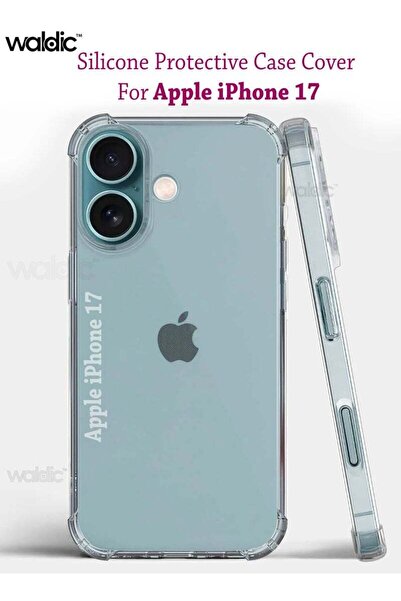 Generic Apple iPhone 17 Silicone Protective Back Case Cover Clear