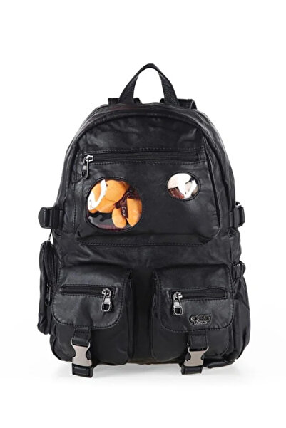 Cambridge Polo Club حقيبة ظهر يومية متعددة الأقسام مظهر جلدي 17450