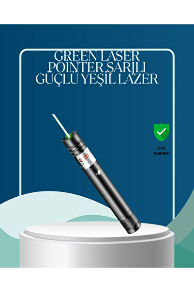 Tuncel Store مؤشر ليزر أخضر بقوة 5000 ميجاوات للاستخدام الاحترافي