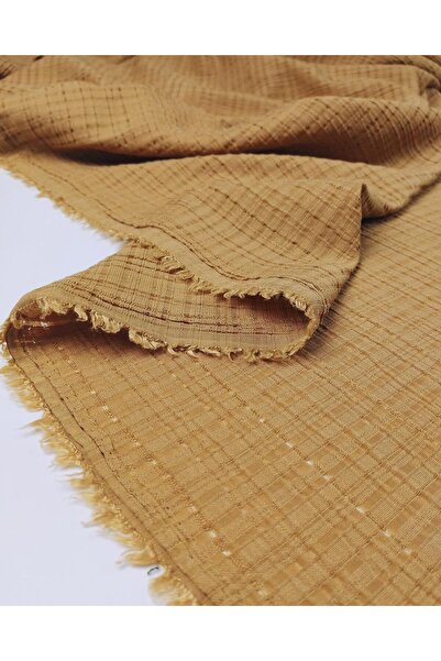 Kumaş Parça Milky Brown Viscose Woven (Width 135 cm X Length 290 cm)