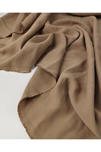 Kumaş Parça قماش إيروبين منسوج بلون المنك (العرض 140 سم × الطول 200 سم)