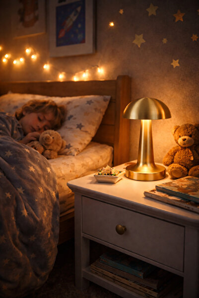 Mim Life Mantar Lamba Mantar Dokunmatik Masa Aydınlatma Masası Şarjlı