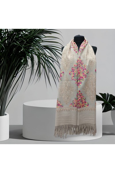 Casmir Parlak taşlı kaşmir ŞAL