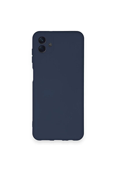 Hulyomer Hub Hulyomer Samsung Galaxy A04 Case Nano Velvet Silicone - Navy Blu...