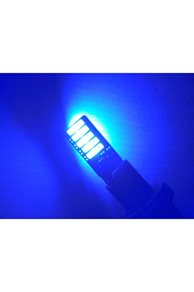 DNZ İMALAT T10 DİPSİZ LED AMPUL (CANBUS) MAVİ 12V (2ADET FİYATI) T10 PARK, Sİ...