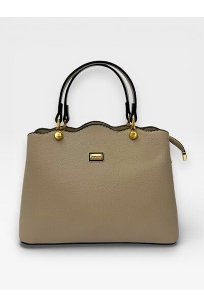 Sanmorris 1440 Women's 2-Compartment Wave Detailed Stylish Hand and Shoulder ...