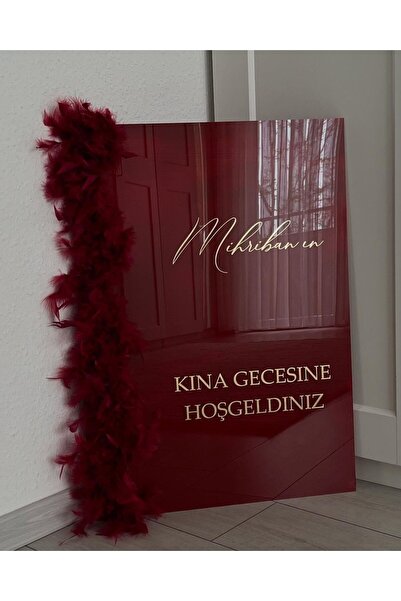 Atolye219 Karşılama Panosu Kına gecesi (Otriş detaylı)