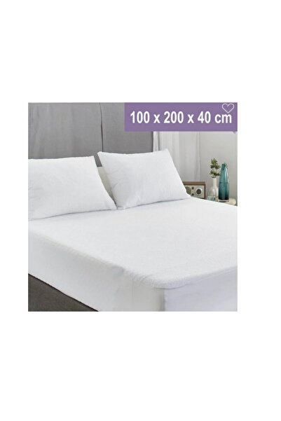 GT1 Cearceaf Impermeabil Alb 100x200x40cm