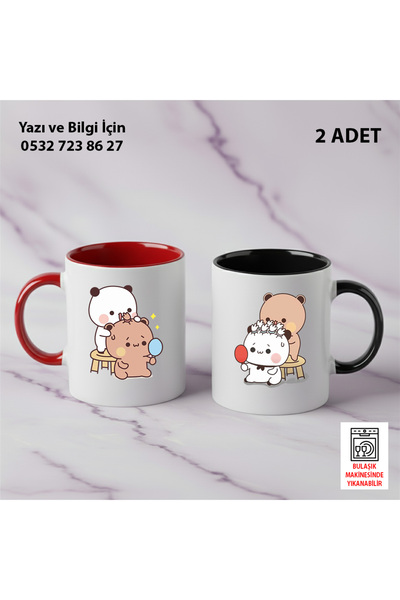 Ceymas Hediyelik 2-Piece Valentine's Day Special Series Gift Dudububu Birthda...