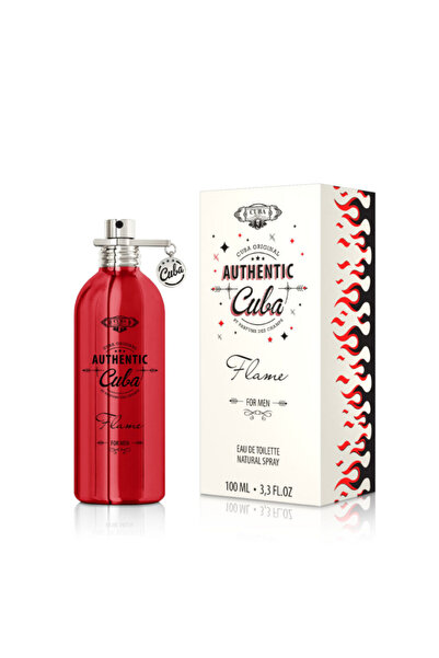 Cuba Authentic Flame, Apă de parfum, Femei, 100 ml