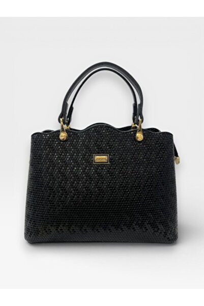 Sanmorris 1440 Women's 2-Compartment Wave Detailed Stylish Hand and Shoulder ...