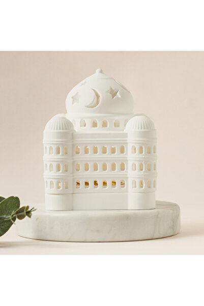 Lifestyle مبخرة جبسية على شكل قبة - 10×16×8 سم