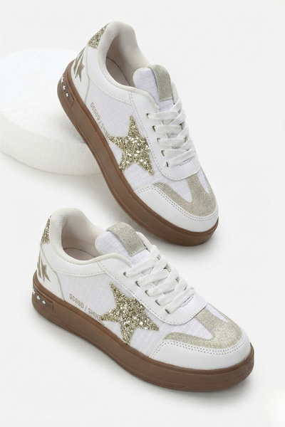 DİGGO KİDS Children's Unisex Thermo Sole Star Detailed Lace-Up and Velcro Spo...