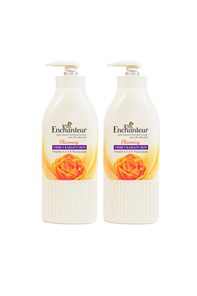 ENCHANTEUR Charming + Charming Lotion, 500 ml, 2 Pack