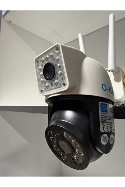 O-KAM 3012 6MP 3MP +3MPDual Lens Wi-Fi PTZ Camera | Color Night Vision | Motion Tracking |2-Way Audio
