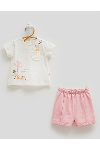 Caramell طقم ملابس علوية وسفلية للفتيات الصغيرات من قطن 100% من incibaby للمو...