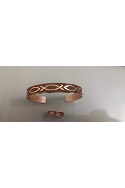 Neefy Plenty and Infinity Symbol Special Copper Set Pure Copper Bracelet and ...