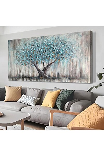 ALAYRA International لوحة جدارية أنيقة متعددة الألوان بتصميم منظر طبيعي جميل ...