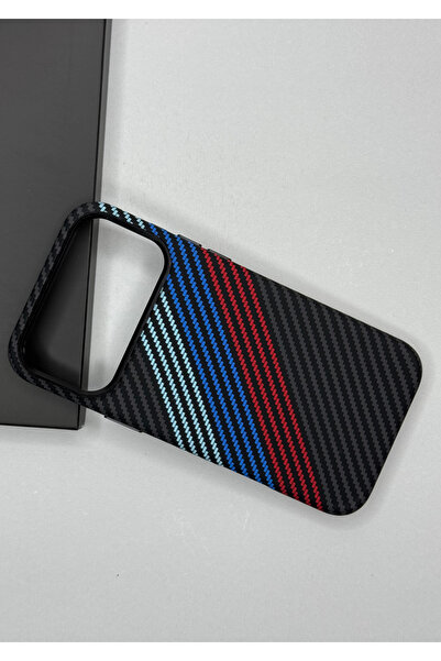 ADR Phone Accessories iPhone 17 Pro Max Kılıf Karbon Kaplama MagSafe Özellikl...