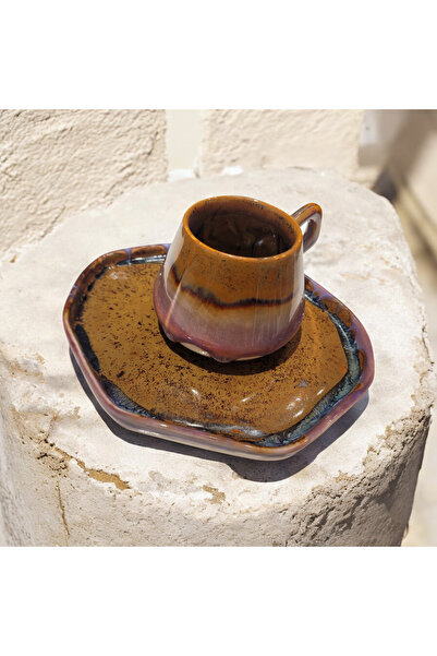 Veritas Ceramics فنجان قهوة مزدوج