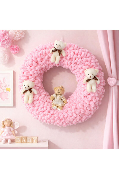 Home Kız Bebek Kapı Süsü - Bebek Oda Süsü Büyük Boy