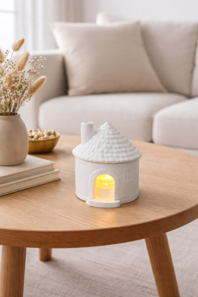 TAFİ Dekoratif Kulübe Ev Mumluk/ Tütsülük