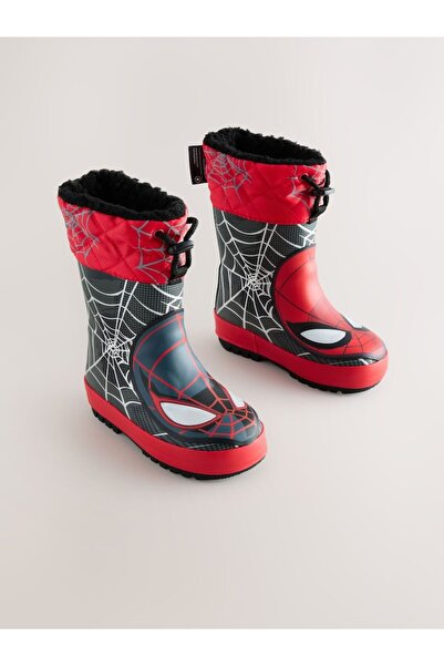 Next Baby Black/Red Thermal Rain Boots / Boots