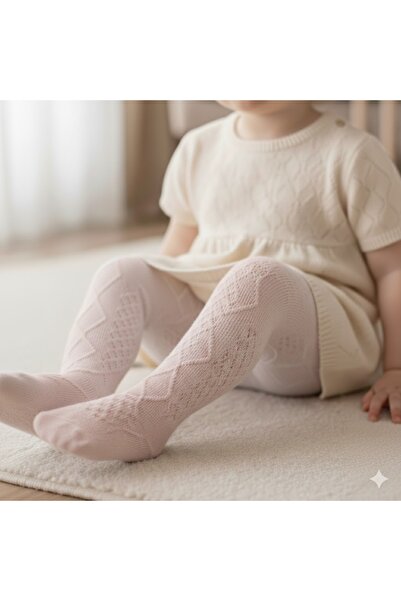 LOVE MAXX Baby Girl Pantyhose Baklava Pattern Solid Color Self-Painting 0-36 ...