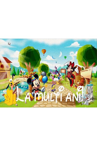 VIODESIGN Fototapet aniversar, autoadeziv, Disney , multicolor, 80x120 cm LMA1