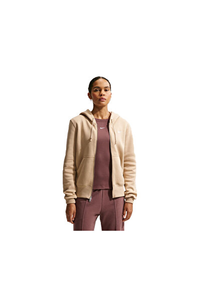 Nike W Nsw Phnx Flc Std Fz Hdy Women's Casual Jacket