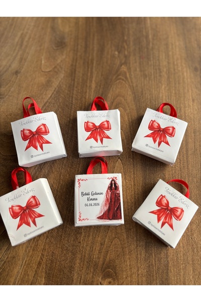 Loyapink İsimli Dağıtmalık Hediyelik Kına, Kına Hediyeliği, Kına Gecesi, 6 Ay...