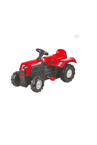 DOLL Tractor Rosu cu Pedale 81.5x45x52cm