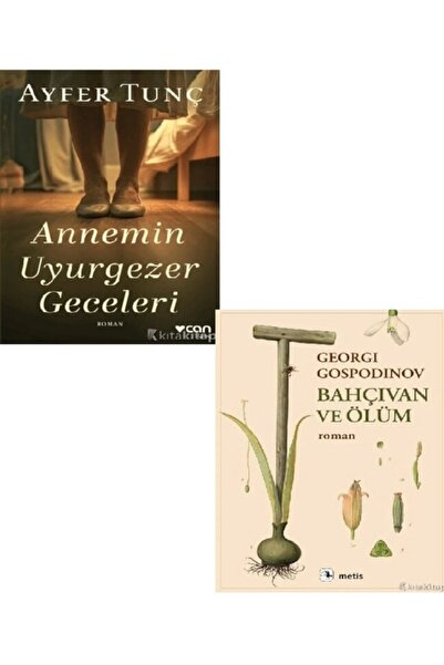 Kronik Kitap Annemin Uyurgezer Geceleri - Bahçıvan ve Ölüm - Ayfer Tunç 2 KİT...