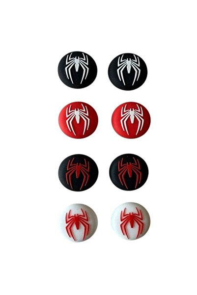 CRK TECH Ps5 Ps4 Ps3 Xbox One S x Ns 4 Çift Analog Koruyucu Desenli Gamepad S...