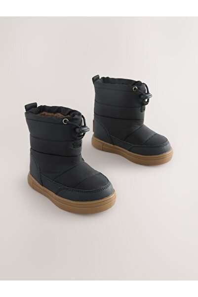 Next Baby Black Thermal Thinsulate ™   Lined Quilted Waterproof Boots