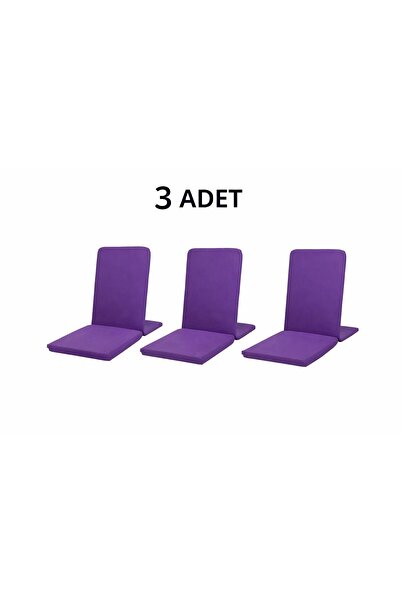 NareSpor Meditasyon Sandalyesi Backjack Destekli Yer Minderi Su ve Leke Tutma...