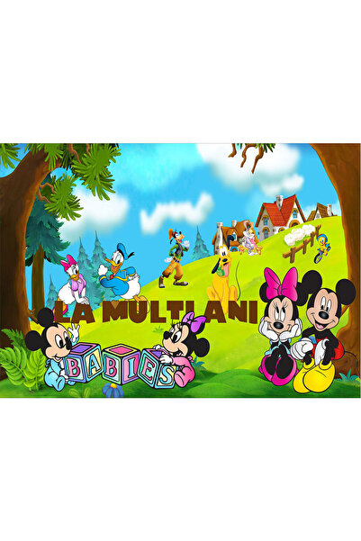 VIODESIGN Fototapet aniversar, autoadeziv, Disney , multicolor, 80x120 cm LMA3