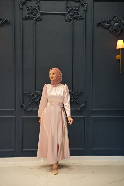 MOOLİSA Rochie de seară Cindy, culoare pudră