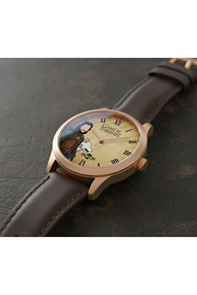 DUTCH STORE The Throne of the North watch – luxurious brown leather with a re...