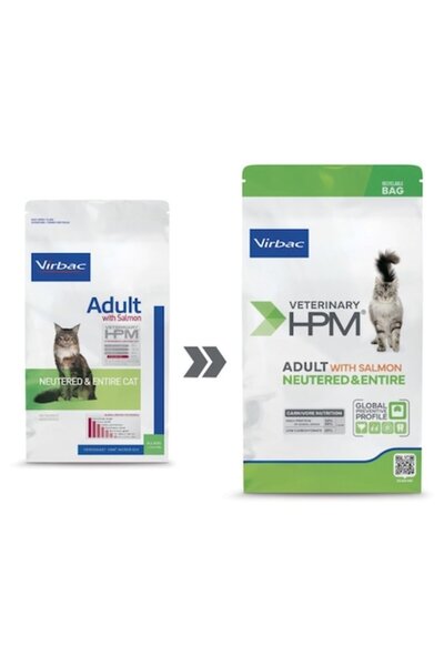 Virbac Hrană pentru pisici adulte, Virbac, Somon, 3 kg