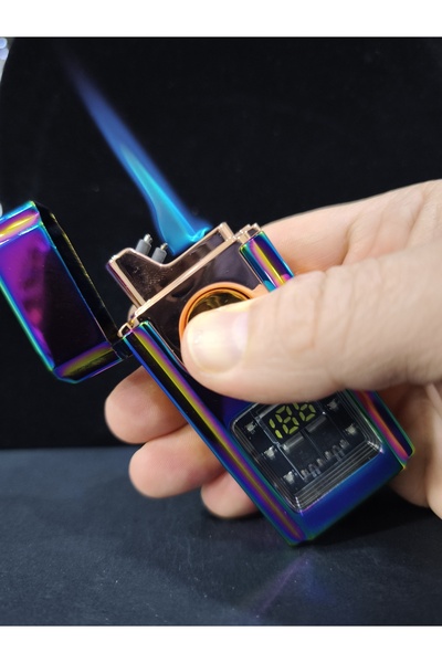 enyatakı Sese duyarlı ızgaralı pürmüzlü dokunmatik kaliteli metal tarz çakmak