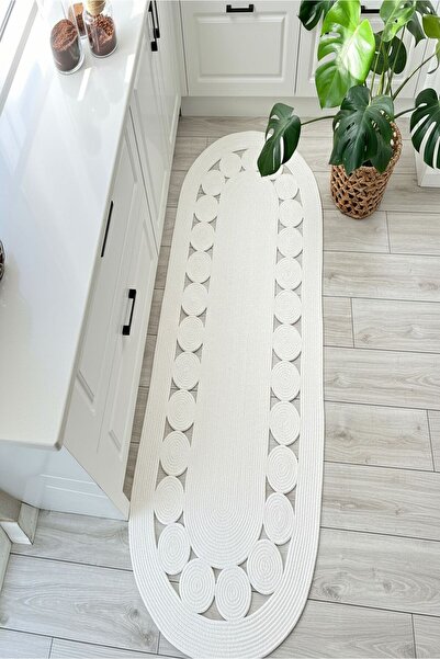 Comfort Craft Doğal Hasır Jüt Polip Halı Kilim -