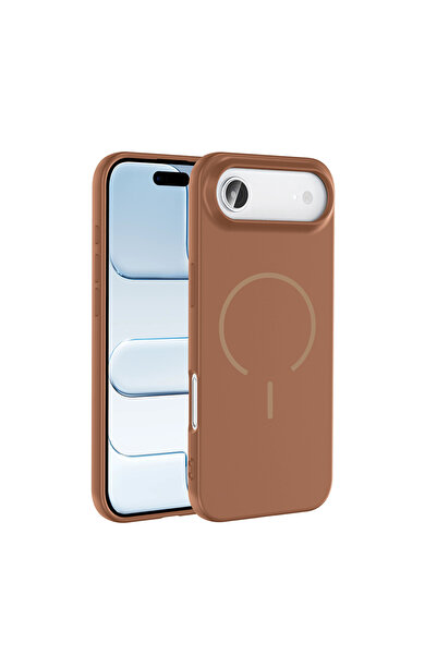 Başkenttekno حافظة آيفون 17 إير ميتا لانش مي-سيف مع حماية للكاميرا، مبطنة بال...