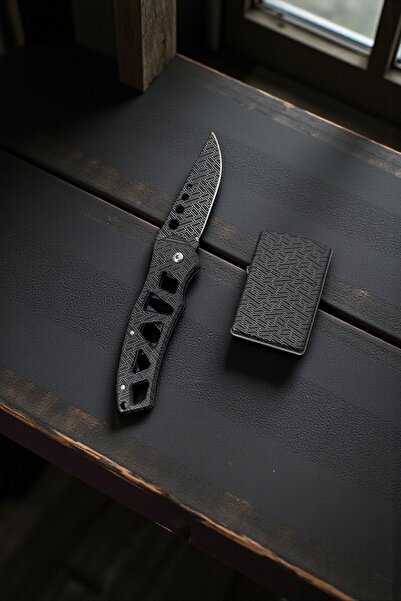 SürLaz Sevgililer Günü Özel Hediye Seti Özel Üretim Figürlü(Desenli) Cep Çakı...