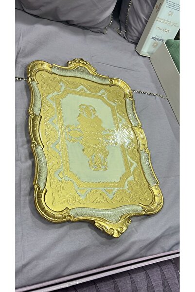 masi Esterhomedecor Original Italian Rosewood Tray for 6 People